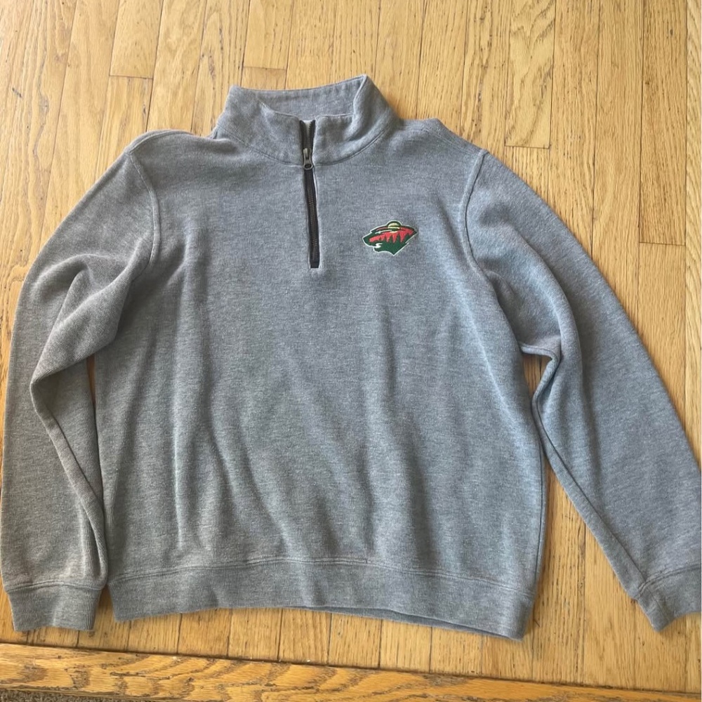 MN Wild 1/4 Zip Shirt